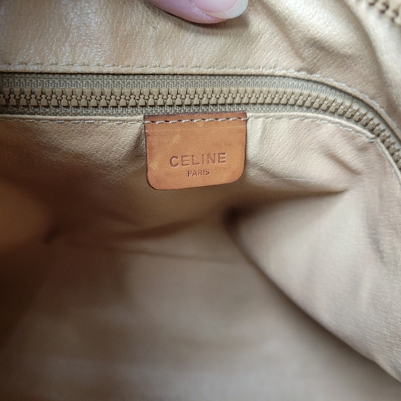 Celine Macadam large Pouch crossbody bag - Picture 14 of 16